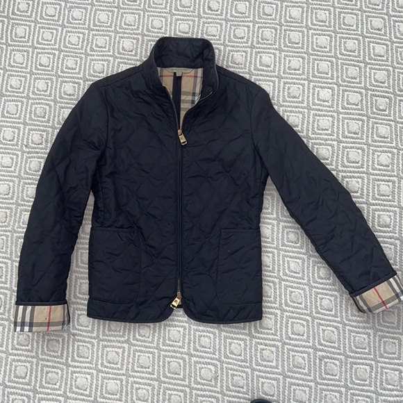 Burberry Jackets & Coats Burberry Quilted Fitted Jacket Xs Poshmark